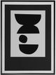 Stylecraft Black/Light Gray Framed Print-0