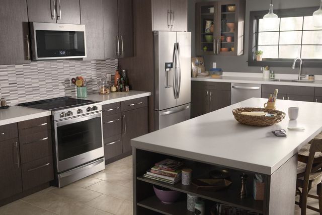 Whirlpool® 30" Fingerprint Resistant Stainless Steel Smart Slide-In Electric Range-4