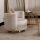 Michael Amini® Savannah Breeze Cashmere Bright Gold Swivel Chair-1