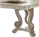ACME Furniture Ragenardus Antique White Dining Table-2