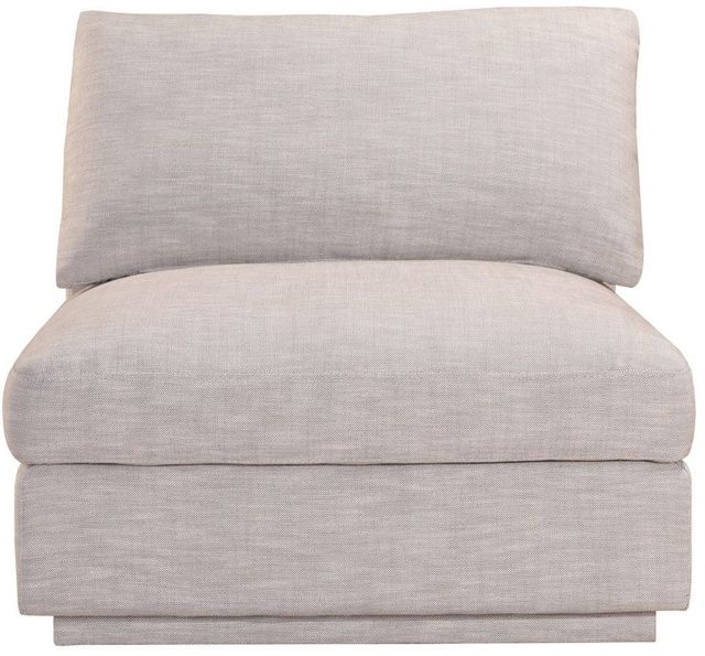 Moe's Home Collection Justin Taupe Slipper Chair-0