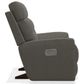 La-Z-Boy® Soren Pewter Leather Power Rocking Recliner with Headrest-3
