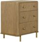 Coaster® Arini 4-Piece Cream/Sand Wash Queen Upholstered Bedroom Set-2