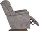La-Z-Boy® Redwood Charcoal Power Rocking Recliner with Headrest-3