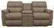 La-Z-Boy® Brooks Mushroom Power Reclining Loveseat with Console, Headrest, and Lumbar-1