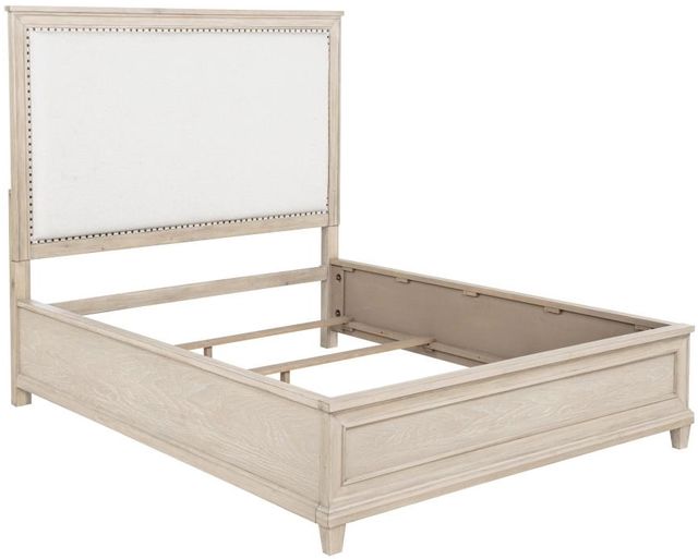 Coaster® Pembroke Cream/Washed Oak 66" California King Bed-0