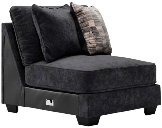 Signature Design by Ashley® Lavernett 4-Piece Charcoal Sectional-3