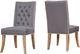 TOV Furniture Garrett Grey Linen Dining Chair-4