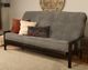Kodiak Furniture Monterey Marmont Thunder/Espresso Queen Futon with Mattress-4