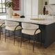 TOV Furniture Tatum Black/Cream Jacquard Counter Stool-1