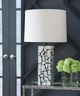 Signature Design by Ashley® Macaria Black/White Table Lamp-3