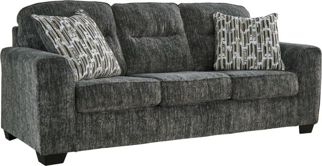 Signature Design by Ashley® Lonoke 2-Piece Gunmetal Living Room Seating Set-1