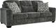 Signature Design by Ashley® Lonoke 2-Piece Gunmetal Living Room Seating Set-1