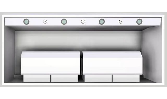 Vent-A-Hood® 66" White Wall Hood-2