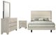 Coaster® Trenton 4-Piece Rustic Cream Eastern King Panel Bedroom Set-0
