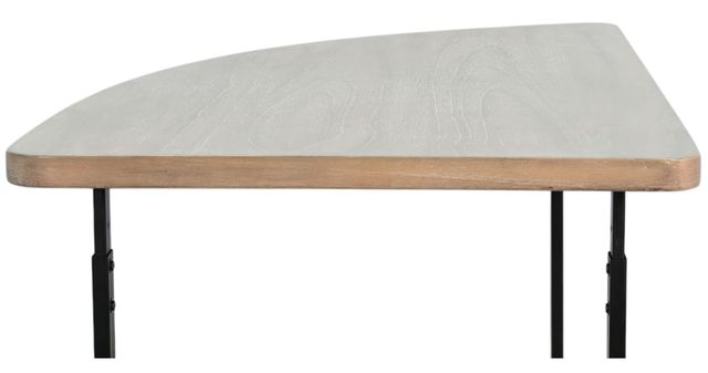 Sunny Designs™ Gibson Wheat Table Top with Black Adjustable Base-2