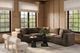 TOV Furniture Cali 5-Piece Chocolate Brown Modular Sectional-1