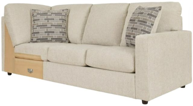 Signature Design by Ashley® Edenfield 3-Piece Linen Left-Arm Facing Sectional and Chaise-4