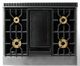 Viking® 7 Series 36" Slate Blue Pro Style Liquid Propane Gas Range with 12" Reversible Griddle-4
