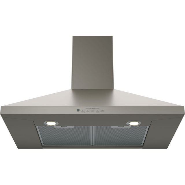 GE® 30" Slate Wall Mounted Range Hood-2