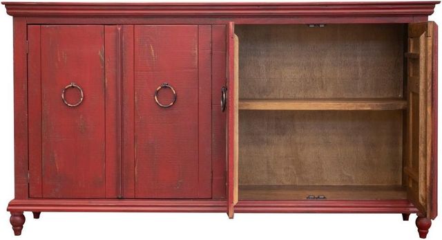 International Furniture Direct Capri Red Console-3