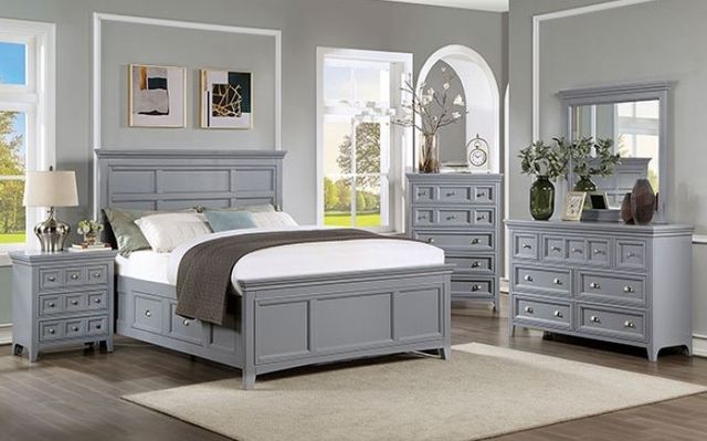 Furniture of America® Castlile Gray Dresser-2