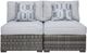 Signature Design by Ashley® Harbor Court 2-Piece Gray Armless Chairs-0