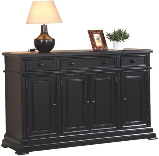 Winners Only® Quails Run Ebony Sideboard-0
