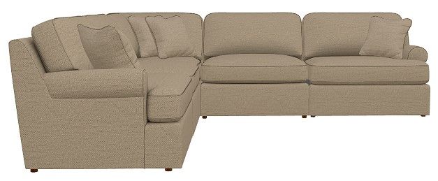 La-Z-Boy® Alani 5-Piece Mocha Sectional-1