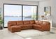 Hydeline® Dillon 4-Piece Nutmeg Brown Left-Arm Facing Sectional-2