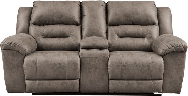 Signature Design by Ashley® Stoneland 2-Piece Fossil Living Room Set with Power Reclining Sofa-2