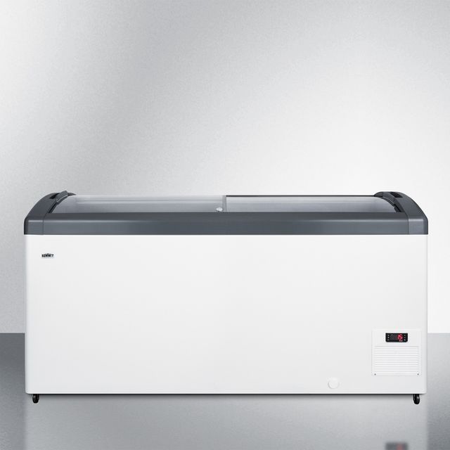 Summit® 60" 14.8 Cu. Ft. White Chest Freezer-3