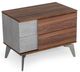 VIG Furniture Nova Domus Palermo Brown/Gray Nightstand-0