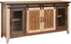 International Furniture Direct Antique Brown 70" TV Stand-0