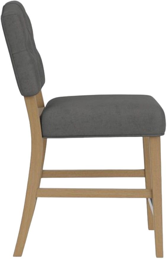 Riverside Furniture Mix-N-Match Chairs 2-Piece Slate Button Tufted Upholstered Stool Set-3