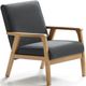 Weekender™ Howard Charcoal Accent Chair-0