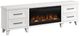 Legends Home Real Cozy Sonoma Jasmine White 98" Fireplace Console-0