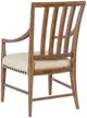 Hooker® Furniture Big Sky Vintage Natural/Saxony Porcelain Dining Arm Chair-3