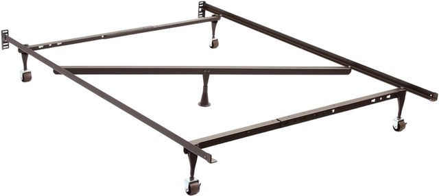 W.Silver Products Classic Twin/Full/Queen Frame with Cross Support and Glides-0