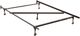 W.Silver Products Classic Twin/Full/Queen Frame with Cross Support and Glides-0
