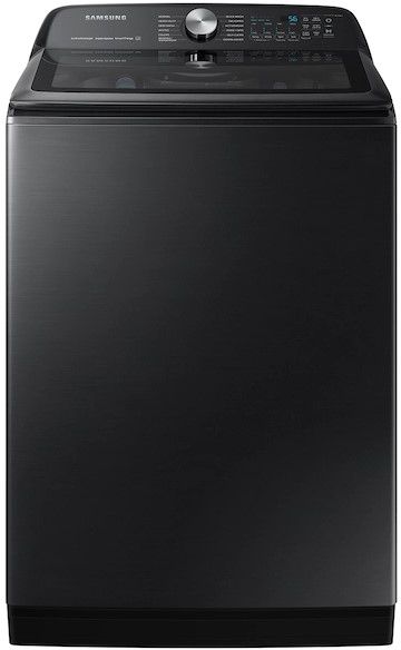 Samsung Brushed Black Laundry Pair-1