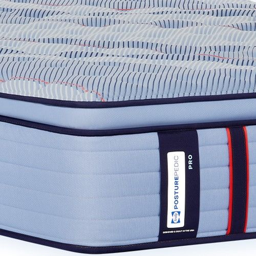 Sealy® Posturepedic® Pro Indianapolis 15" Wrapped Coil Soft Euro Pillow Top King Mattress-2