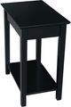 John Thomas Furniture® Destinations Solid Black Narrow End Table-1