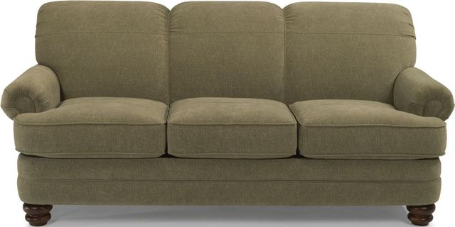 Flexsteel® Bay Bridge Green Sofa-1