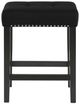 New Classic® Home Furnishings Celeste 4-Piece Black Theater Bar Dining Set-5