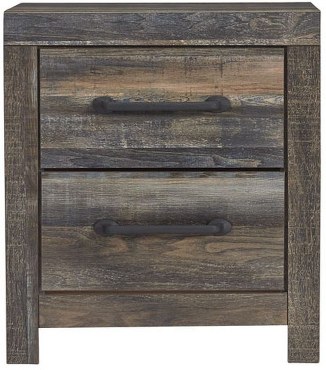 Signature Design by Ashley® Drystan Brown Rustic Nightstand-1