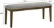 Crown Mark Everly Gray Dining Bench-2