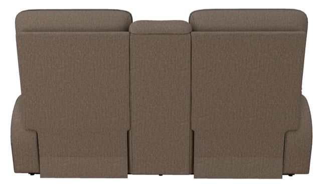 La-Z-Boy® Jay Mushroom Power Reclining Loveseat with Console and Headrest-3