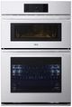 SKS 30" Satin Stainless Steel Oven/Microwave Combo Electric Wall Oven-0