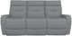 La-Z-Boy® Baron Graphite Power Wall Reclining Sofa with Headrest and Lumbar-1